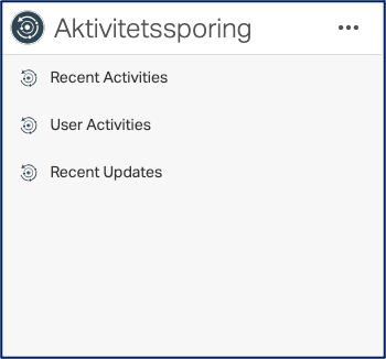 Aktivitetssporing